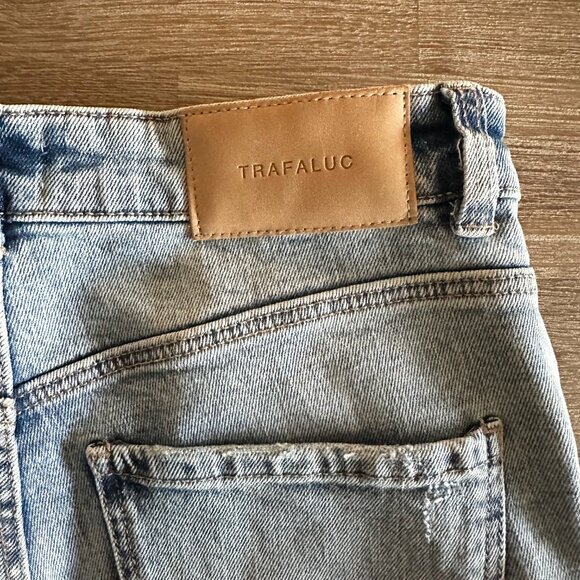 High Rise Skinny Jeans Womens Size 6 Light Wash Distressed Knee - Picture 8 of 8